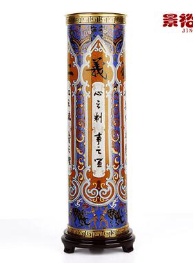 景泰蓝摆件花瓶北京特色工艺品礼物商务办公室装饰品外事礼物礼品