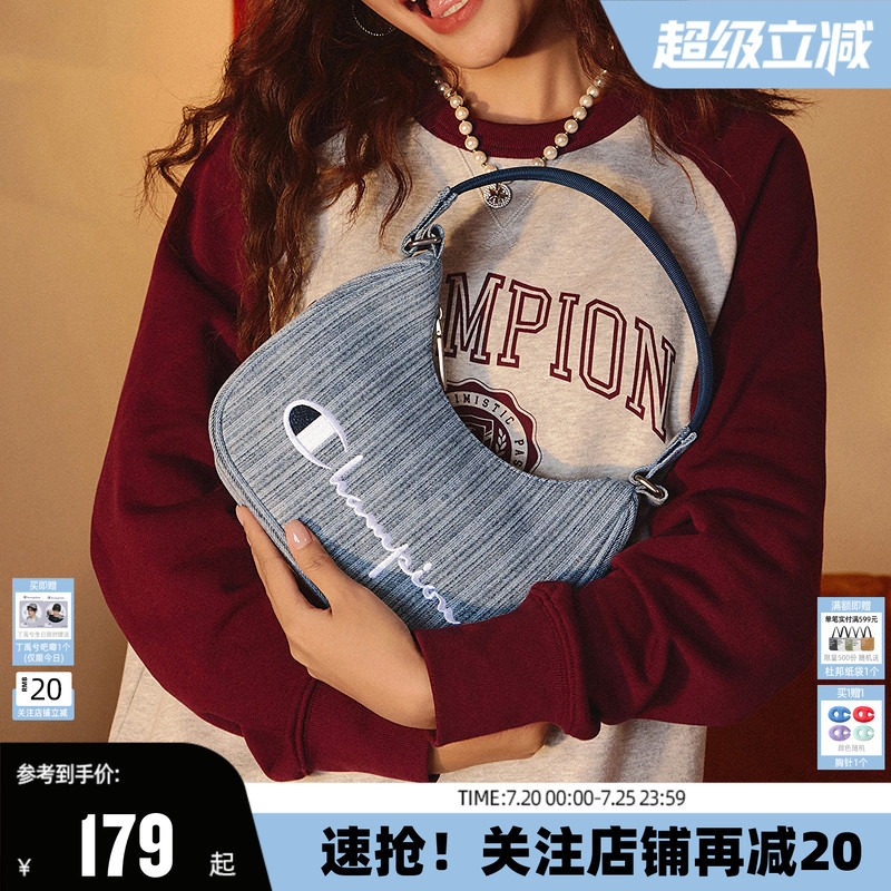 Champion冠军26春新刺绣腋下包