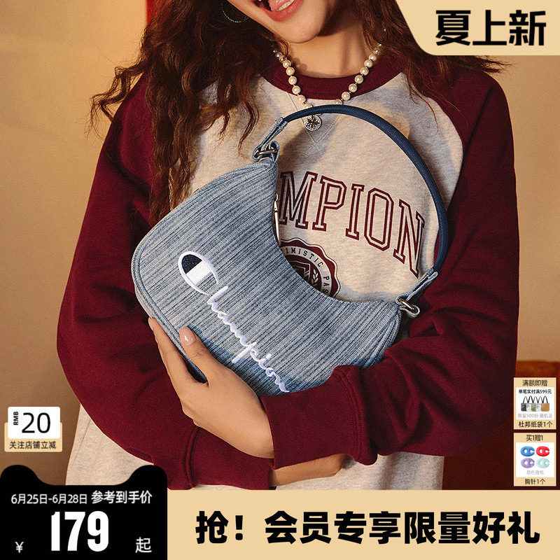 Champion冠军26春新刺绣腋下包