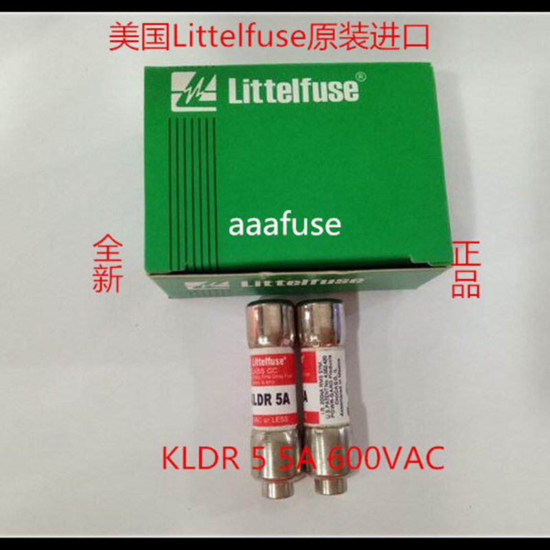 KLDR 5 正品美国力特CLASS CCTIME-DELAY延时熔断器/保险丝600V5A