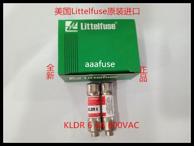 KLDR 6 正品美国力特CLASS CCTIME-DELAY延时熔断器/保险丝600V6A
