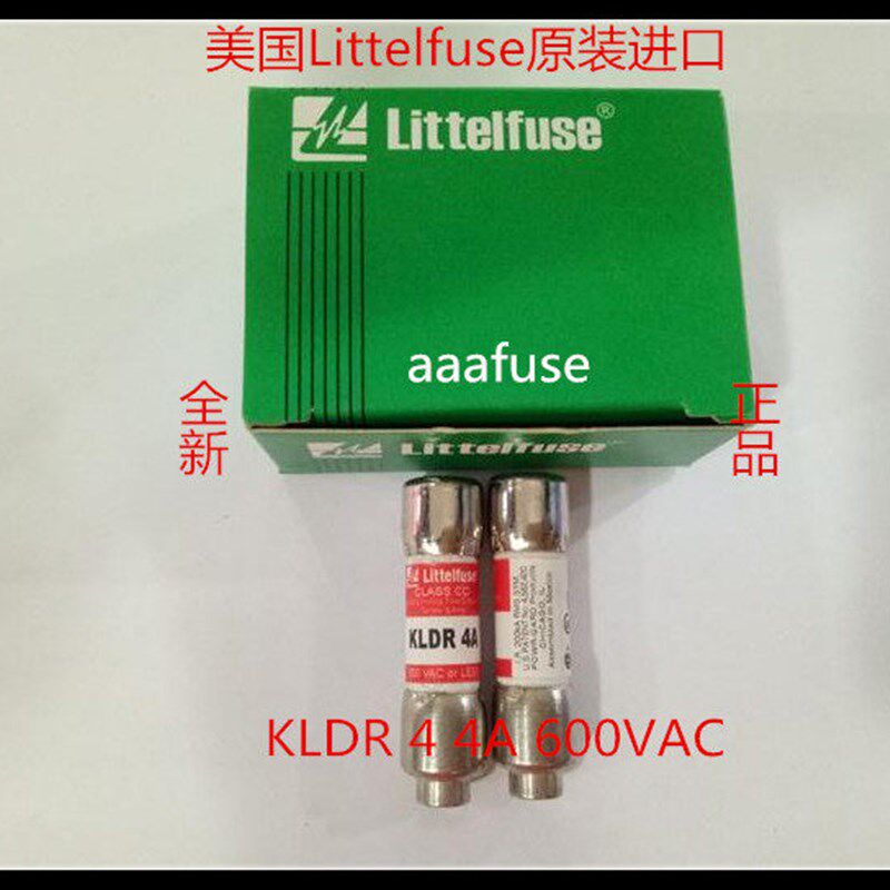 KLDR 4 正品美国力特CLASS CCTIME-DELAY延时熔断器/保险丝600V4A