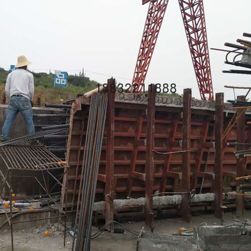 桥梁定型钢模板盖梁箱梁模具拱形涵洞圆柱钢模t梁系梁定制厂家