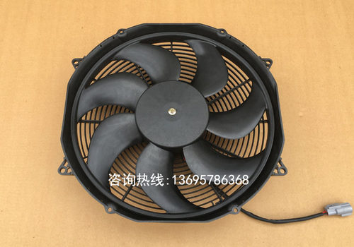 16吋大风量汽车风扇 越野车水箱冷却风扇 12V 24V电子散热风扇 君