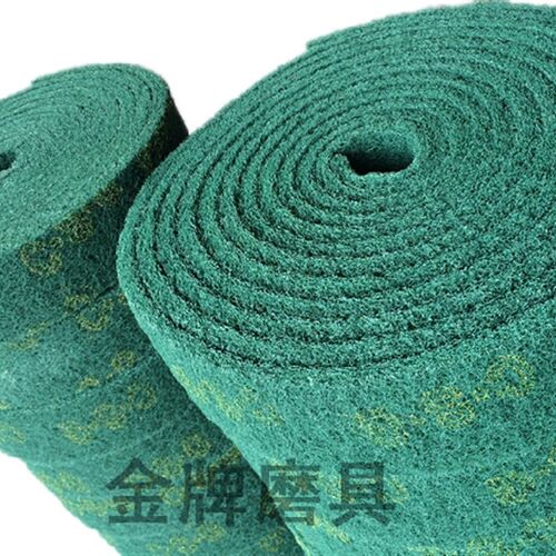 加厚百洁布工业拉丝不锈钢除锈金刚砂擦锅神器厨房抹布海绵清洁布