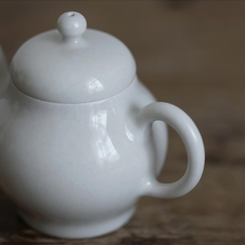 元无 酣饮 礼盒装中式手工草木灰釉陶瓷秋水瓷壶功夫茶壶水壶包邮