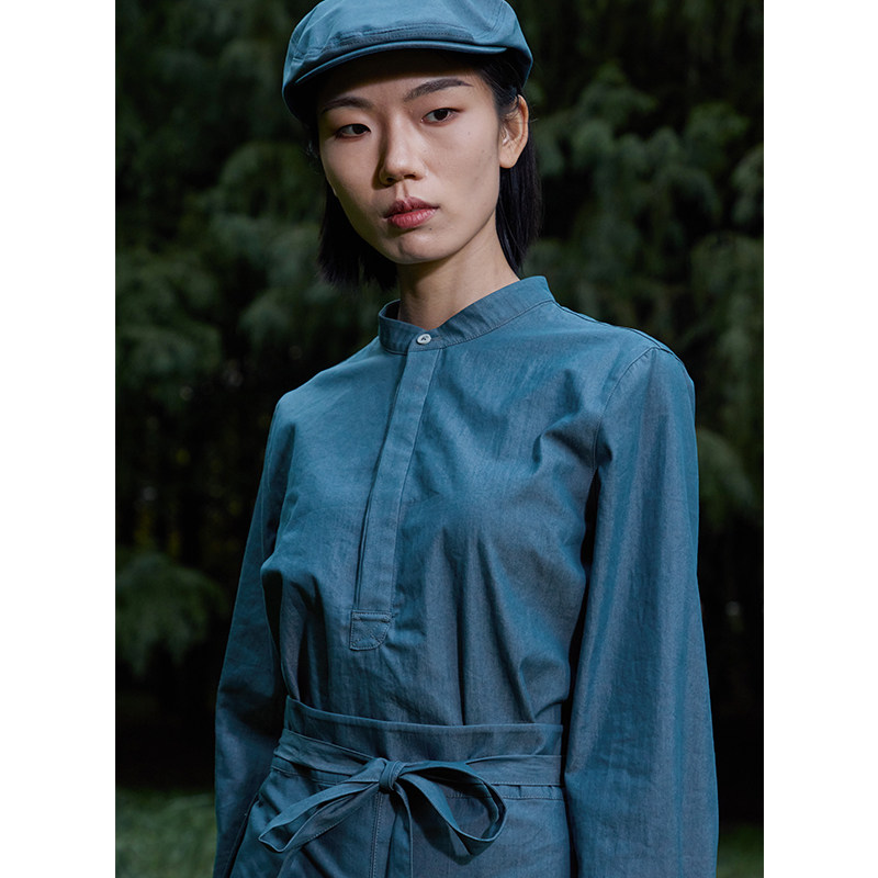 解围茶饮手作咖啡店工作服火锅饭店休闲餐厅服务员工作服男女同款