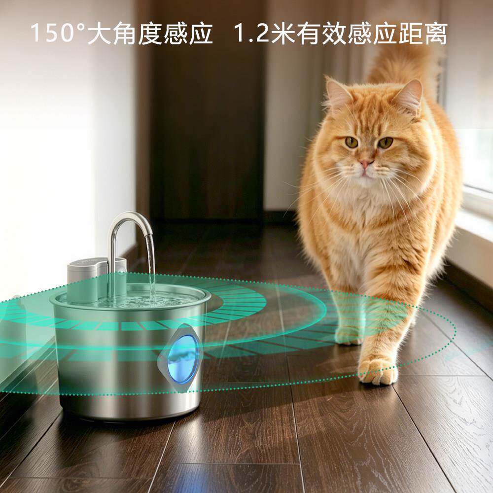 猫咪饮水机不插宠物电动饮机水自饮水机CXG猫咪喝水器流动宠物饮