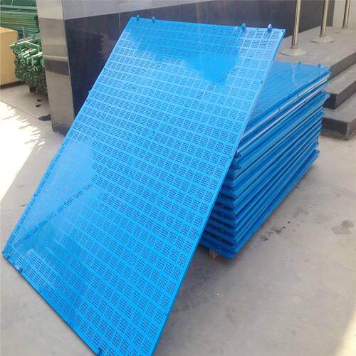 工地建筑爬架网 蓝色层建筑爬架网 工地金属喷塑爬架网片