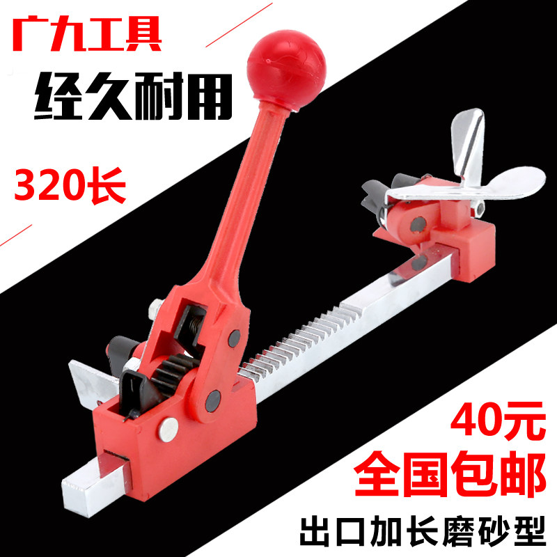 简单出口款手用 手动打包机配套拉紧E器手工收紧器 加长350送弹簧图片