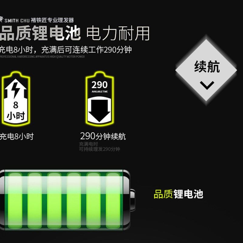 美发店发廊理发器理发师专用电推剪动剃头刀充电式大功率专业推子