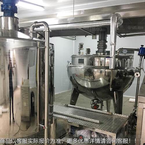 全动炒豆瓣酱牛设肉酱加工生JQV产线香菇酱料料机全自套辣椒酱加
