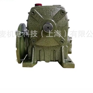台湾LIMING利明蜗轮蜗杆减速机LMW80-50-1HP-R右出轴铁涡轮齿轮箱