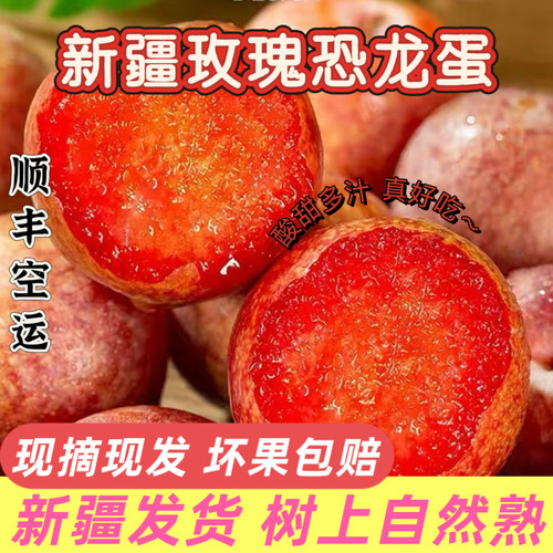 新疆玫瑰恐龙蛋李子红布林空运