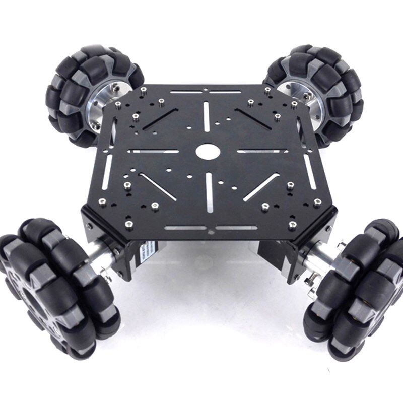 58mm/100mm 全向轮 小车钢材底盘四驱万向轮 移动车载机器人omni