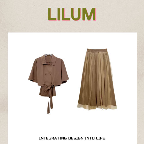【甜甜专享】LILUM厘白【梦河套装】时尚百搭休闲套装