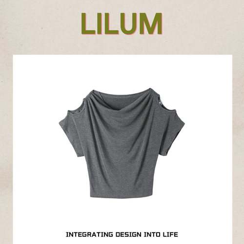 【甜甜专享】LILUM厘白【安可短袖】时尚百搭休闲短袖