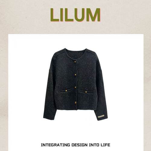 【小田直播间】LILUM厘白【氧气外套】时尚百搭休闲外套