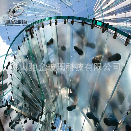 栈道夹层玻璃高强度防滑玻璃多层钢化夹胶玻璃特种玻璃生产厂家