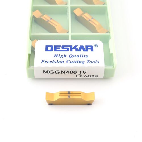 戴斯卡斜口切断刀片mggn300r-8 k10铝用车床切断刀MGGN200槽刀片