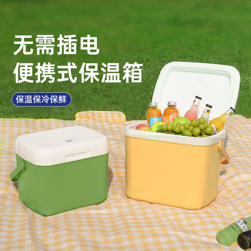 户外露营保温箱冰桶便携车载冰箱图片