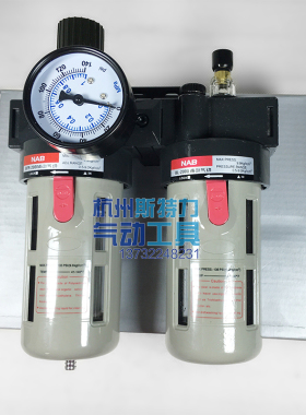 气动空压机油水分离器空气隔离器油水格过滤器双格BFR-BL-2000