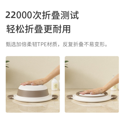 宝宝洗脸盆可收纳可折叠婴儿洗脸盆新生儿童洗屁屁洗脚盆宝宝专用