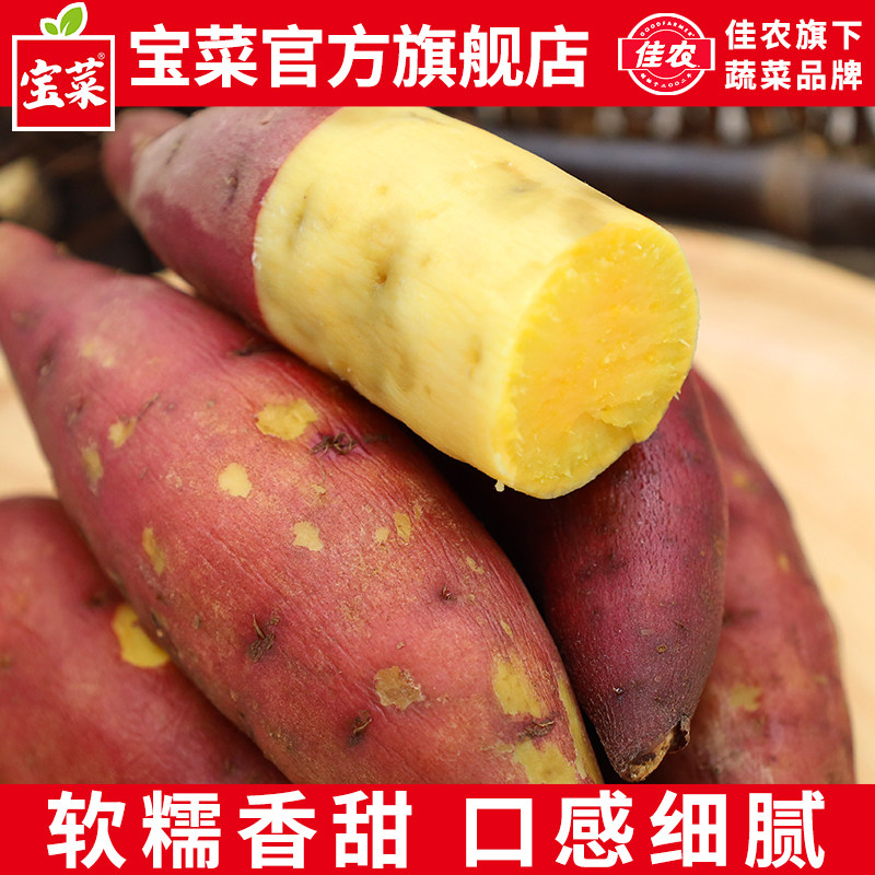 佳农宝菜大型商超同款小香薯农家自种新鲜红薯黄心板栗红薯