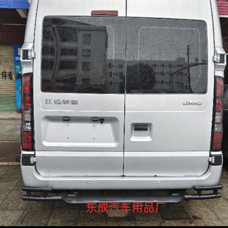 江铃福顺改装后保险杠后防撞杠福顺专用保险杠不锈钢后护杠加厚