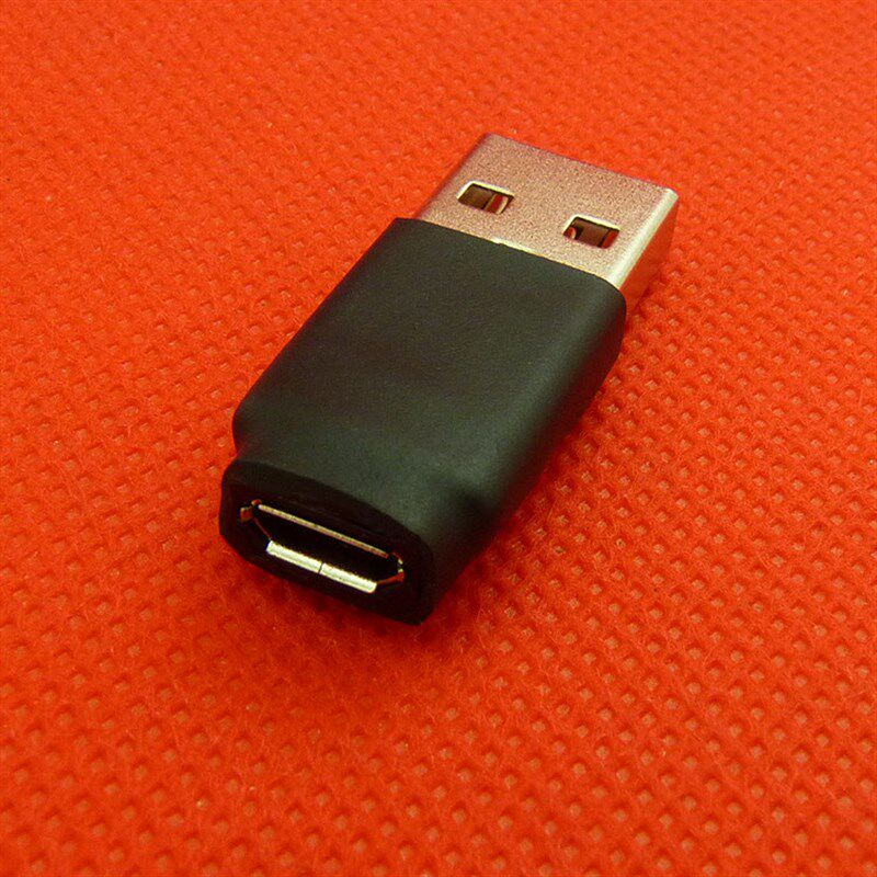 USB公转Micro母头转换器usb母安卓手机接口转USB公连接数据充电头