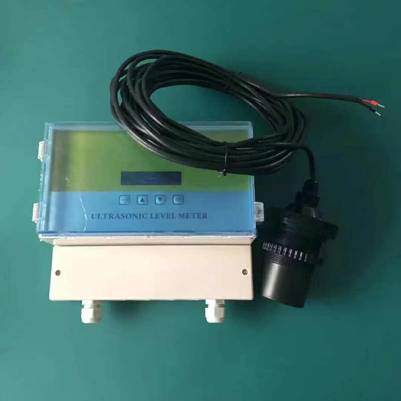 高精度智能一体式超声波液位计水位传感器变送器位体液分防腐探头