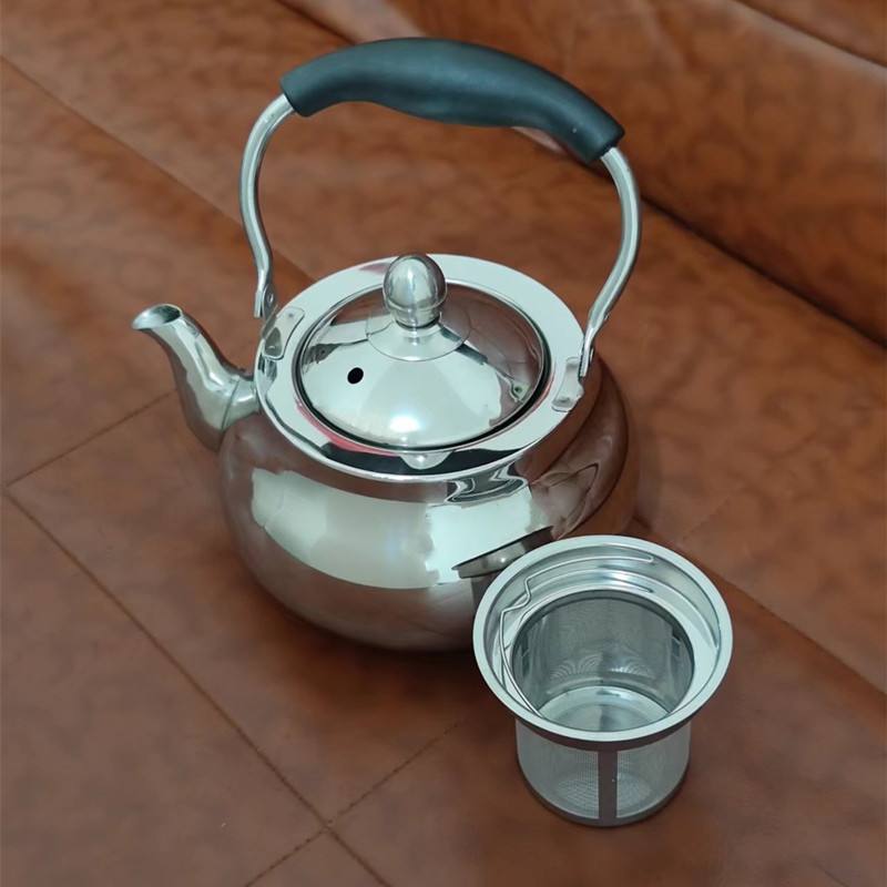 超厚单底不锈钢烧水壶迷你煮水壶绿茶小壶泡茶壶可爱特厚泡花茶壶