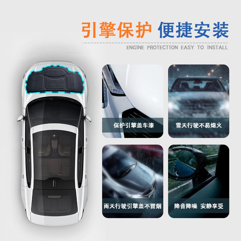 适用于宝马3系E90 318i 320i 323i 325i发动机引擎盖隔音棉隔热棉