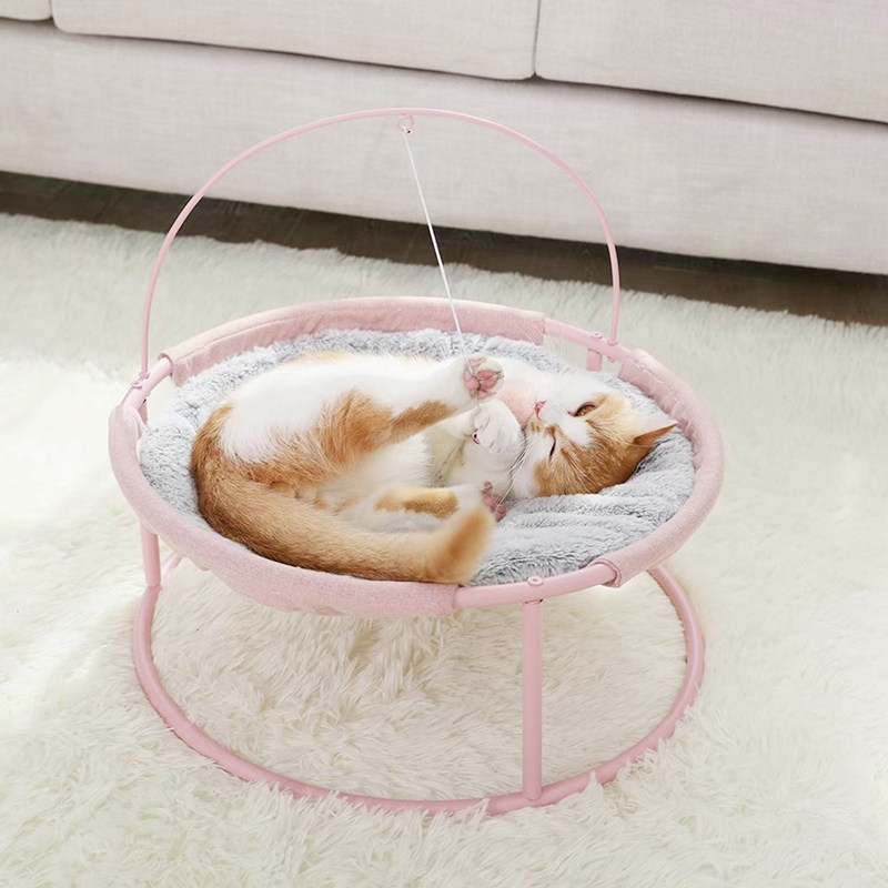 猫咪床小狗睡的沙发狗狗宠物床离地吊床猫摇篮椅躺椅猫床四季通用