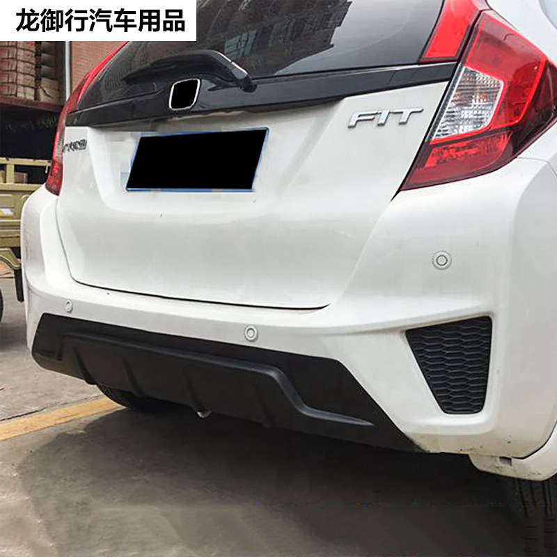14-16款新飞度GK5 专用改装大小包围后扰流板包角前唇侧裙后唇铲