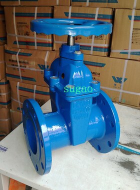 软密封法兰闸阀排污给水消防自来水阀门DN100 Z45X-16Q暗杆闸阀