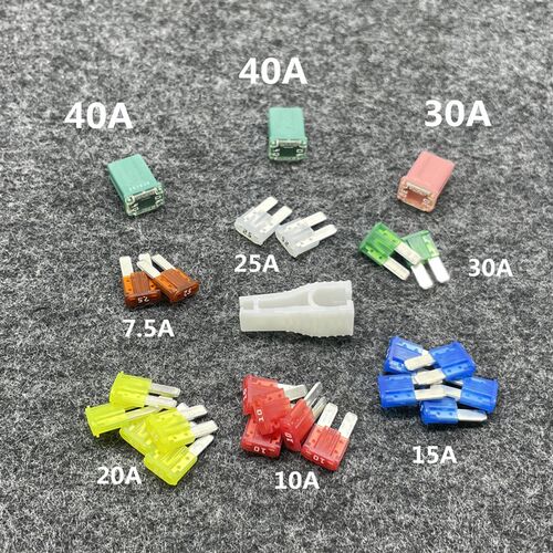 现代领动新途胜悦动ix35索9菲斯塔汽车保险Q丝保险盒专用保险片