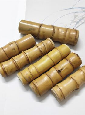 罗汉竹笔搁笔架老竹鞭竹根文玩手工打磨制作精品笔山龟Y背竹手把