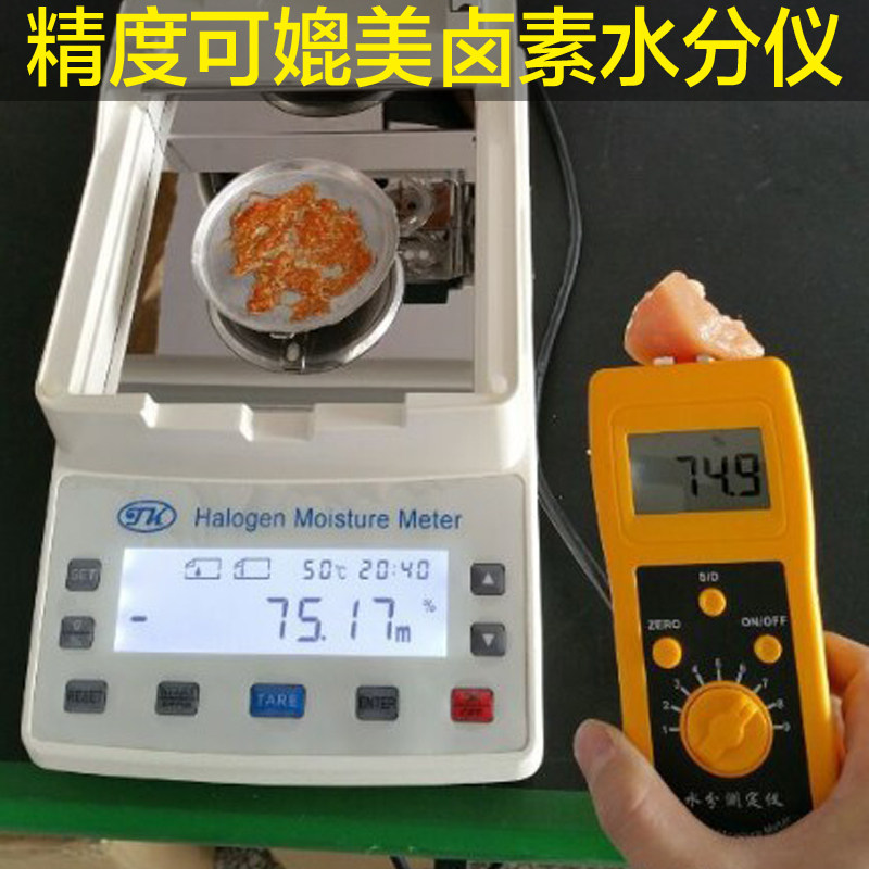 肉制品肉类水分测试仪鸡鸭羊肉猪肉牛肉水份测R量仪注水肉检测仪