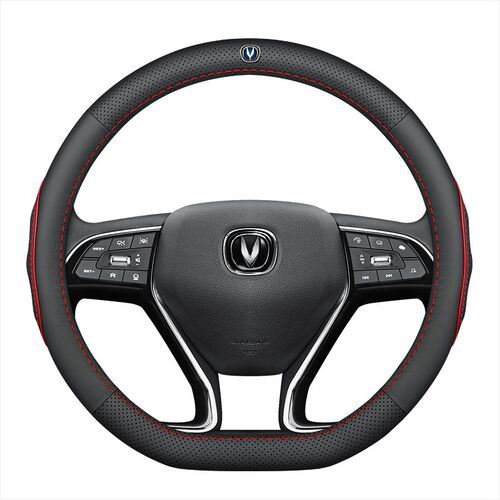 适用于长安CS15CS35CS75CS95逸动CEX20悦翔V3V5V7锐程CC方向盘套