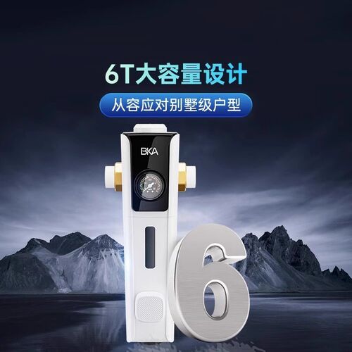 BKA前置过滤器万向定向型家用反冲洗全屋中央净水器大R流量S10WPr