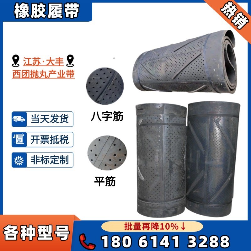 抛丸机配件大全高铬叶片顶板侧板梯F形端板叶轮橡胶履带皮带传动图片