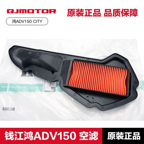 原厂钱江踏板摩托车QJMpOTOR鸿ADV150CITY空气滤芯滤清器空滤配件