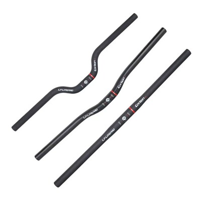 Litepro全碳纤维车把折叠自行车超轻燕把25.4MM把横车把580MM直把