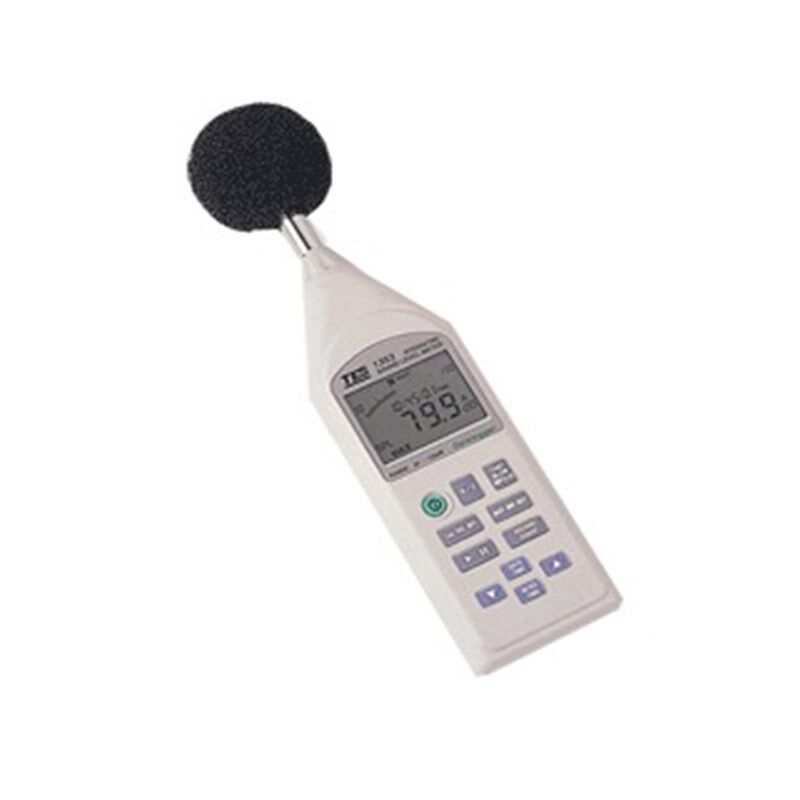 台湾泰仕TES-1353S低频噪音计噪声仪音量计升级版带SD卡