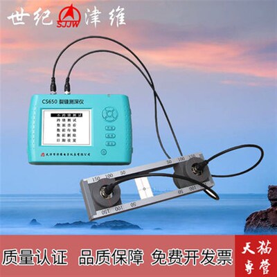 天津津维CS650裂缝测深仪智能型裂缝测深仪裂缝深度测试仪