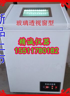 迷你型透明盖-40度低温试验箱可调高低温箱低温冰柜冰箱冷冻箱