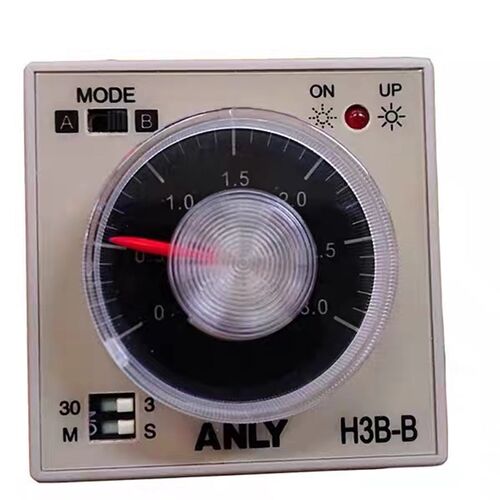 正品ANLY安良H3B-B.H3B-A段限时继电器 时间控制器时间延时继电器