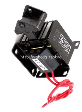 电磁铁SA-2502 (MQ6)吸力1.5KG行程15mm交流220V牵引推拉式电磁铁