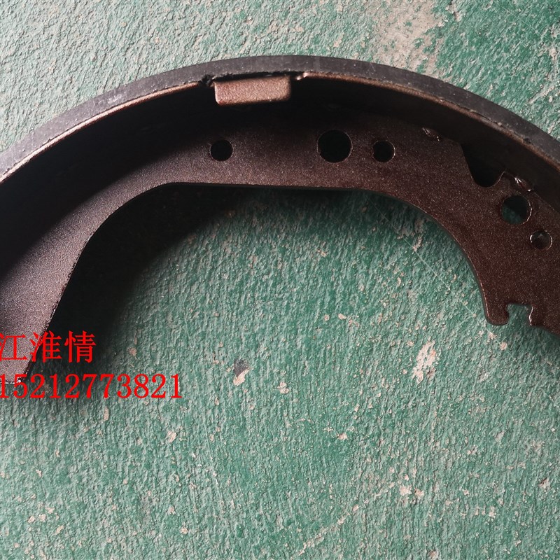 江淮汽车配件江淮帅铃T6/T8皮卡后刹车片刹车蹄总成制动蹄